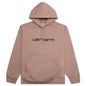 Hooded Carhartt Sweat - Earthy Pink