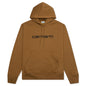 Hooded Carhartt Sweat - Hamilton Brown/Black