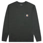 L/S Pocket Tee - Hemlock Green