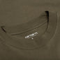 Link Script L/S T-Shirt - Nettle/White