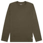 Link Script L/S T-Shirt - Nettle/White