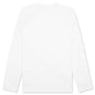 Link Script L/S T-Shirt - White/Black