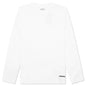 Link Script L/S T-Shirt - White/Black
