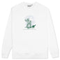Lucky Painter Sweat - White/Bonsai