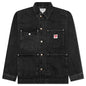 Nash Jacket - Black (Stone Washed)