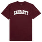 S/S University T-Shirt - Wine