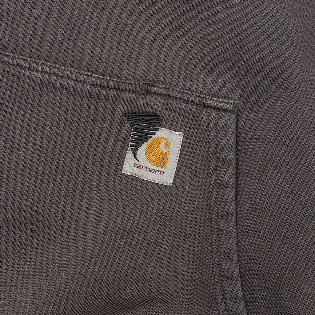 Carhartt WIP x Invincible Hooded Pigment Dyed Sweat - Soot