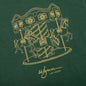 Feature x Wynn Carousel L/S Tee - Dark Green