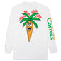 Carrots by Anwar Carrots x Babylon Carrot Burning L/S Tee - White