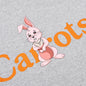 Cokane Rabbit Wordmark Tee QS - Athletic Heather