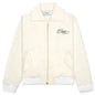 Caza Terry Track Jacket - Off White