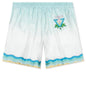 Memphis Icon Silk Shorts w/ Drawstrings - Multi
