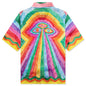 Mind Vibrations Silk Satin Shirt - Multi