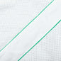 Perforated Layered Track Pant - White/Green