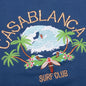 Surf Club Embroidered Sweatshirt - Navy