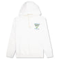 Tennis Club Icon Embroidered Hooded Sweatshirt - Off White
