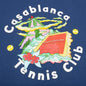 Tennis Club Island Printed Sweatshirt - Navy
