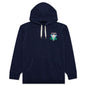 Memphis Icon Embroidered Hooded Sweatshirt - Dark Blue