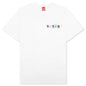Cash Rules S/S Tee - White