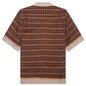 Boxy Viscose Shirt - Rust