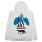 Cat Defense Hooded Sweatshirt - Heather Grey