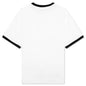 Cat Heavyweight Ringer T-Shirt - White