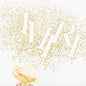 Champagne Tee - White