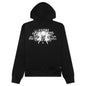 Cherub Text Hoodie - Black