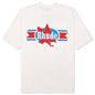 Chevron Eagle Tee - Vintage White