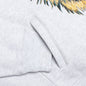 Chinatown Beware Sketch Hoodie - Ash Grey