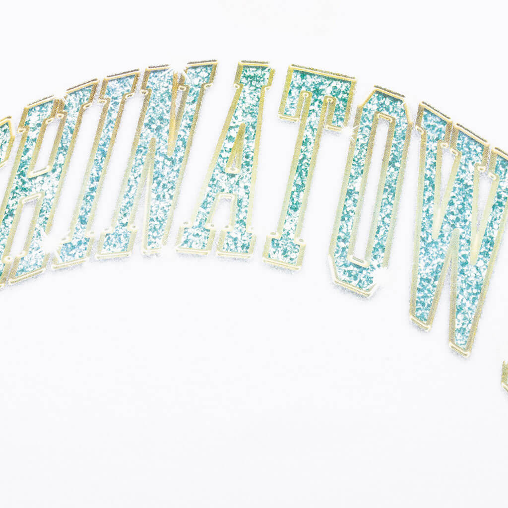 Chinatown Bling Arc Tee - White
