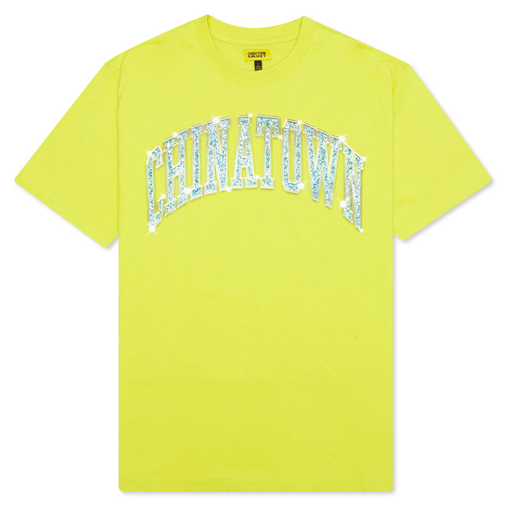 Chinatown Bling Arc Tee - Yellow