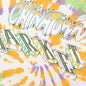 Chinatown Block Tie-Dye Tee - Spiral Tie-Dye
