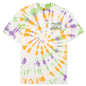 Chinatown Block Tie-Dye Tee - Spiral Tie-Dye
