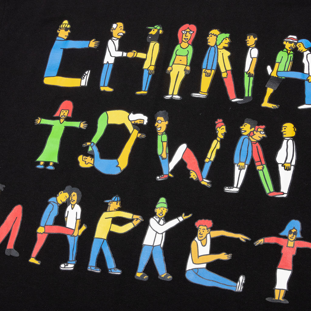 Chinatown City Aerobics Tee - Black