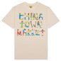 Chinatown City Aerobics Tee - Bone