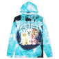 Chinatown Dawg Lightning Arc Hoodie - Sky Blue Tie-Dye