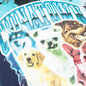 Chinatown Dawg Lightning Arc Hoodie - Sky Blue Tie-Dye