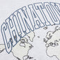 Chinatown Globe UV Arc Tee - Ash Gray