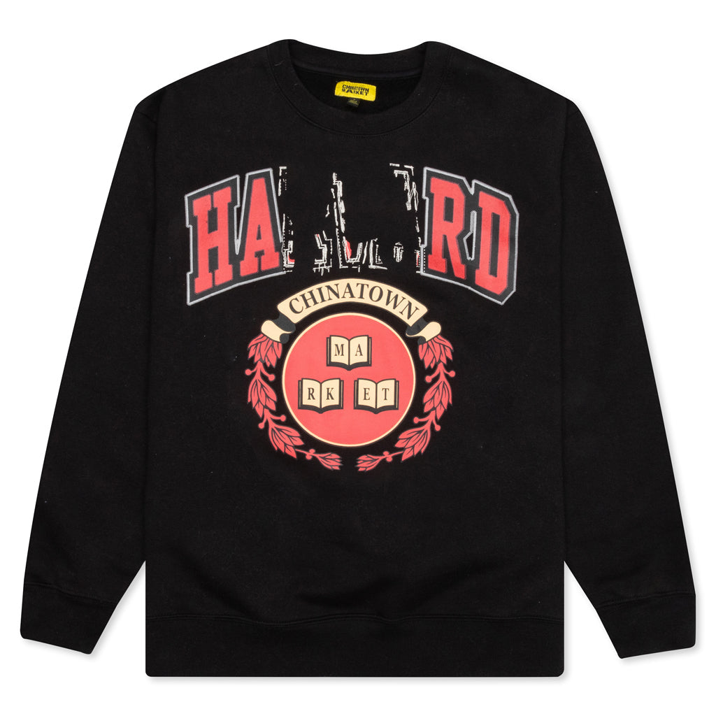 Chinatown Hard Crewneck - Black