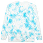 Chinatown Hypercute Crewneck Sweatshirt - Blue Tie Dye