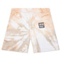 Chinatown Island Arc Sweatshorts - Tan Tie-Dye