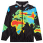 Chinatown Nylon Zip Jacket - Black