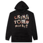 Chinatown Patchwork Hoodie - Black