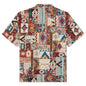 Chinatown Patchwork Shirt - Black