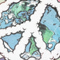 Chinatown Peace Earth Clouds T-Shirt - Tea Green