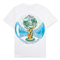 Chinatown Smiley Atlas T-Shirt - White