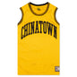 Chinatown Smiley Basketball Jersey - Yellow