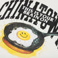 Chinatown Smiley Brain Fried Tee - Cream