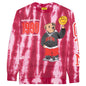 Chinatown Smiley Champion Varsity Bear Crewneck - Red